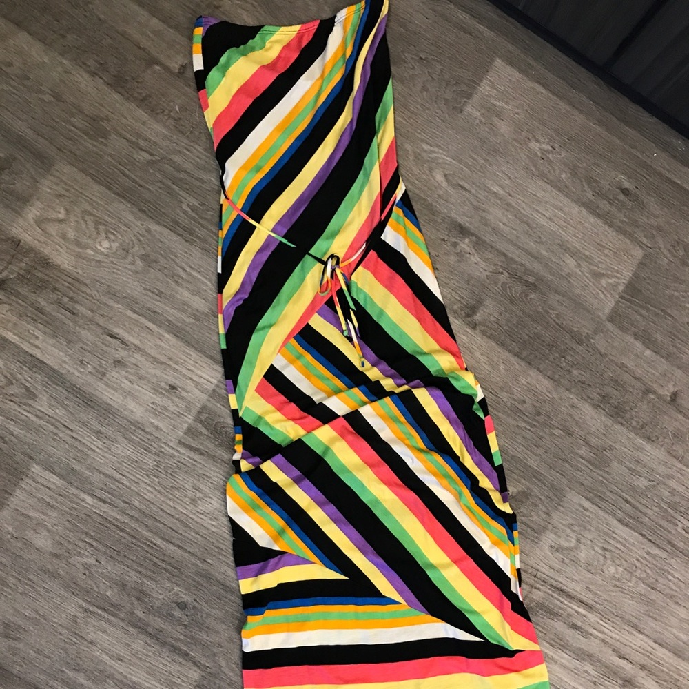 Strapless sundress