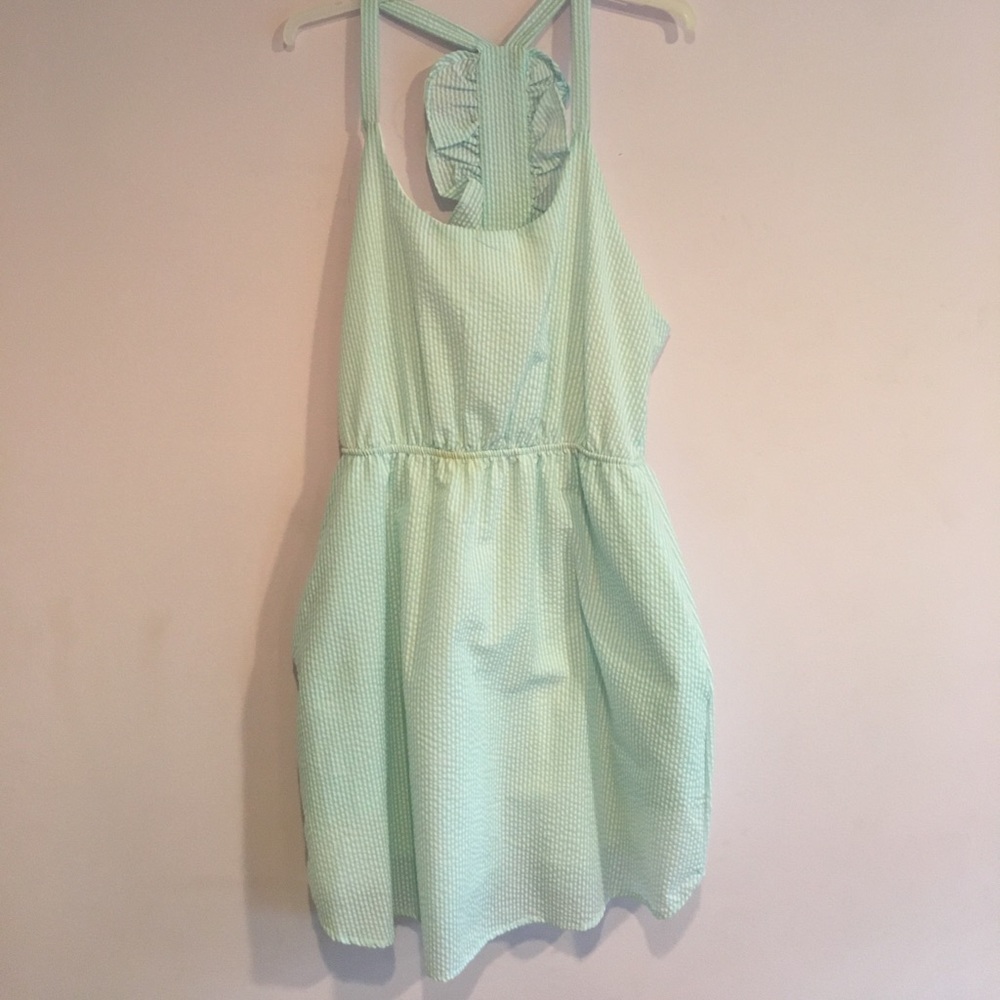 FINAL PRICE Seersucker Dress