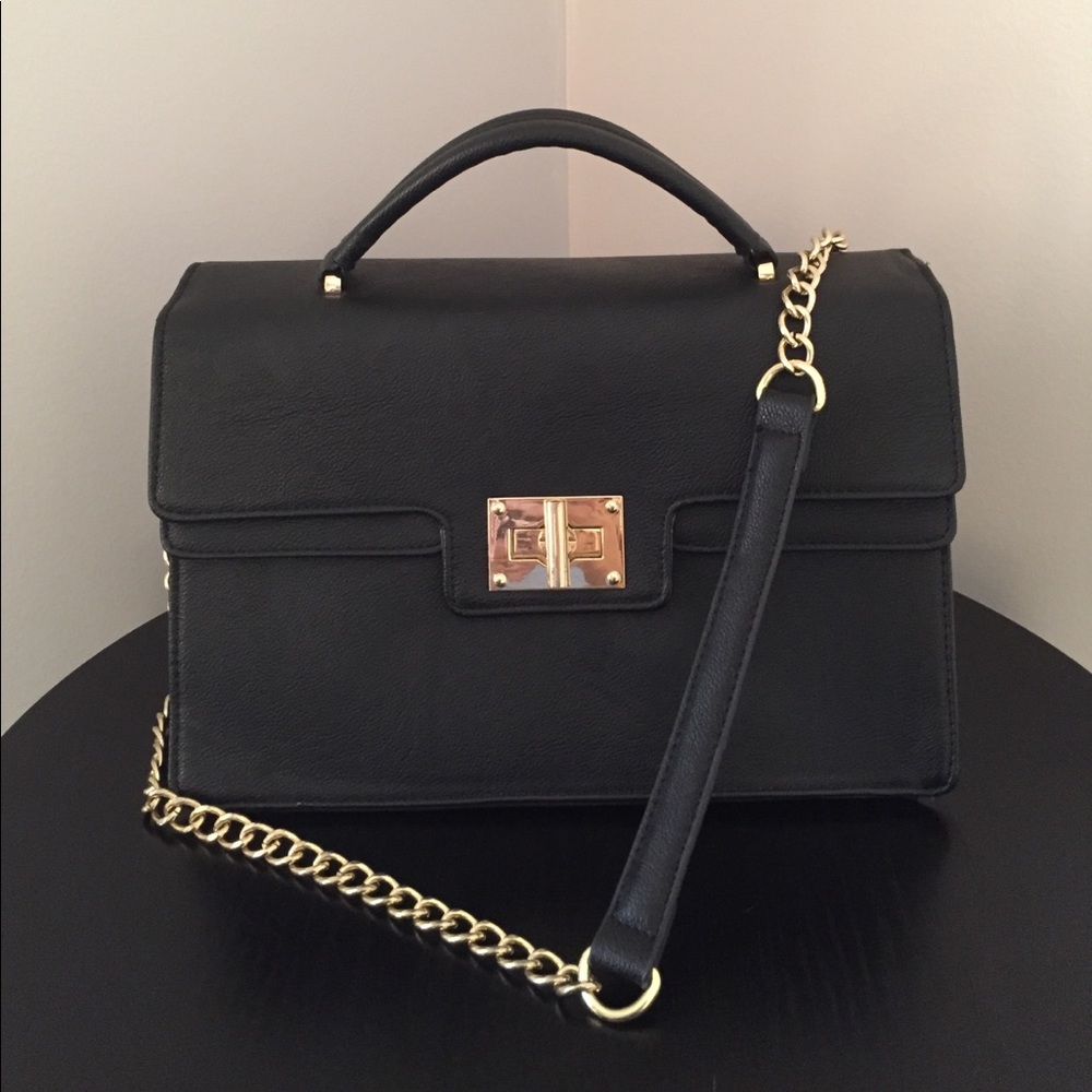 Olivia & Joy black purse/briefcase
