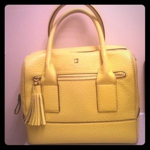Beautiful yellow Kate Spade purse