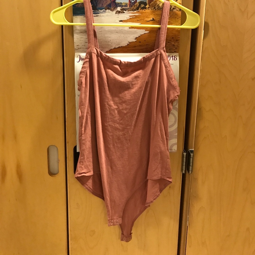 Forever 21 Mauve Bodysuit