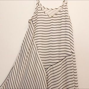 Urban Outfitters Asymmetrical Striped Dress