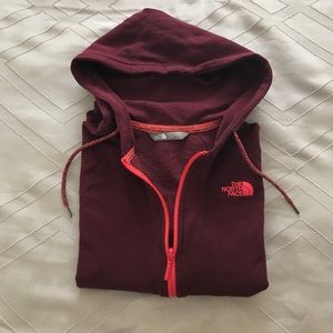 The North Face EZ Fleece Hoodie - Deep Garnet