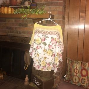 Slouchy blouse beautiful never worn from boutique