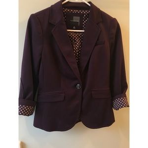 The Limited Purple Blazer