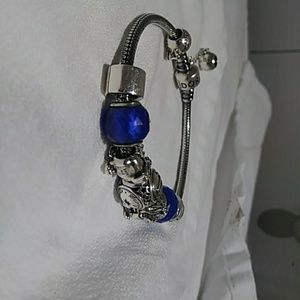 Pandora bracelet with charms