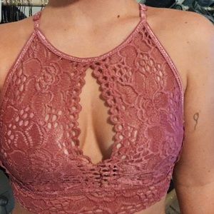 Pink bralette