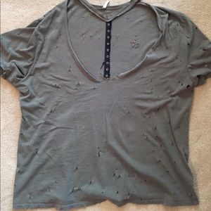 Distressed t-shirt