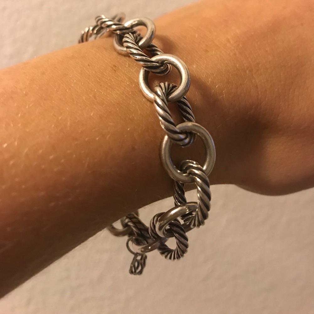 David Yurman Medium Oval Link Bracelet