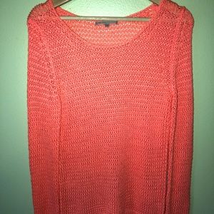 Gap Neon Pink Open Knit Sweater