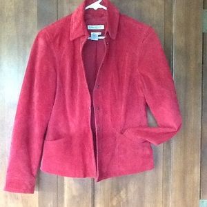 Coldwater Creek Suede Jacket