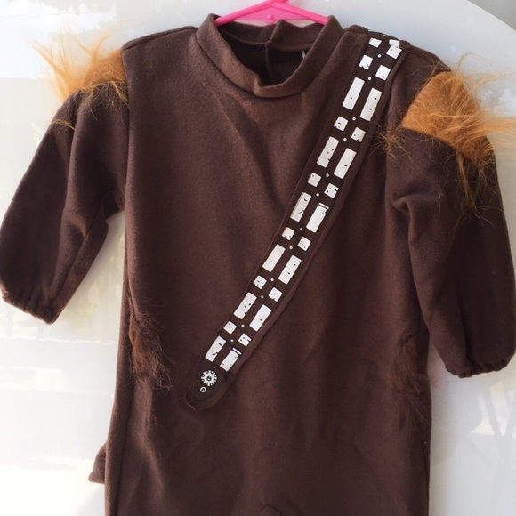 New Star Wars Chewbacca Fleece Toddlers Costume - Picture 3 of 7