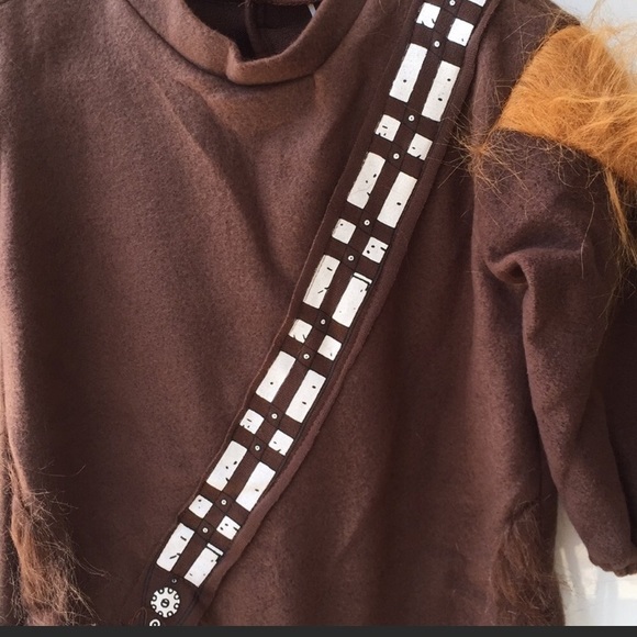 New Star Wars Chewbacca Fleece Toddlers Costume - Picture 4 of 7