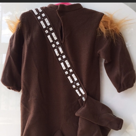 New Star Wars Chewbacca Fleece Toddlers Costume - Picture 5 of 7