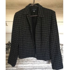 Ann Taylor Black Blazer Size 8