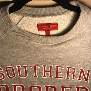 Grey southern proper sweatshirt