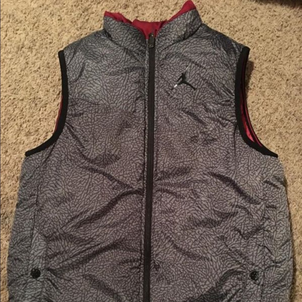 NWOT Michael Jordan Reversible Puffer Vest