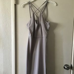 Grey Long dress