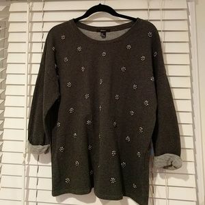 Forever 21 embellished sweater