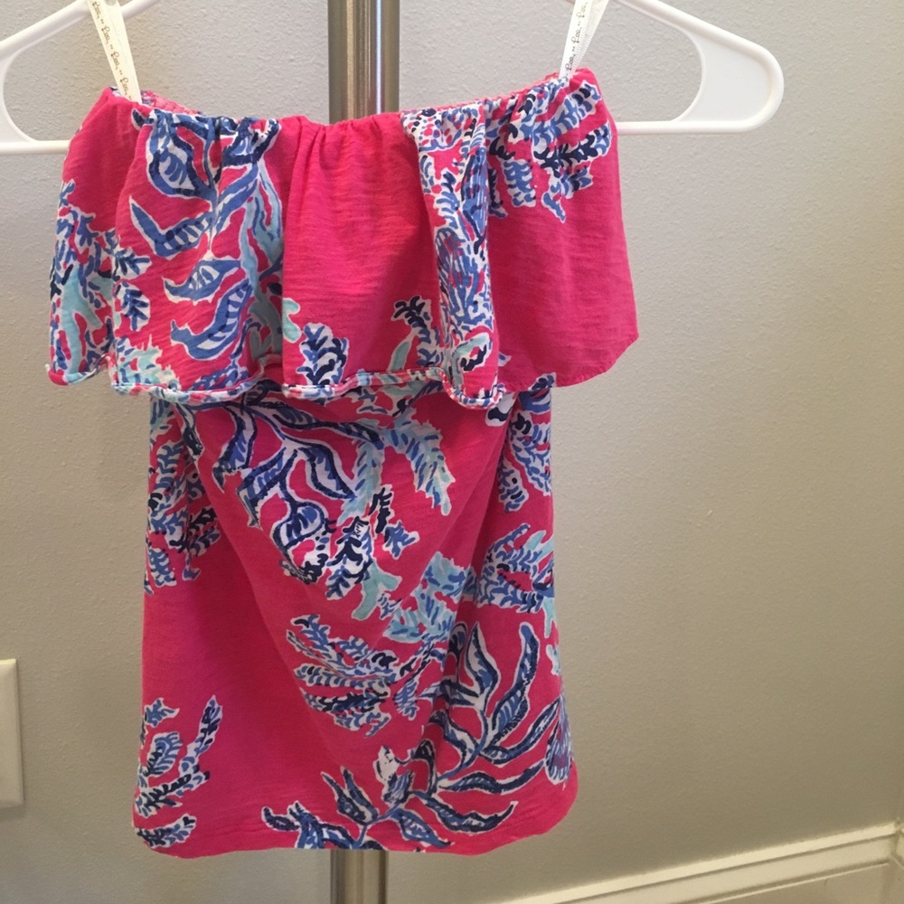 Lilly Pulitzer Women’s Floral Tube Top