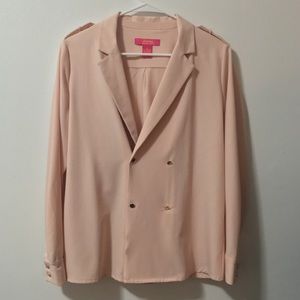 Catherine Malandrino Light Pink Blazer