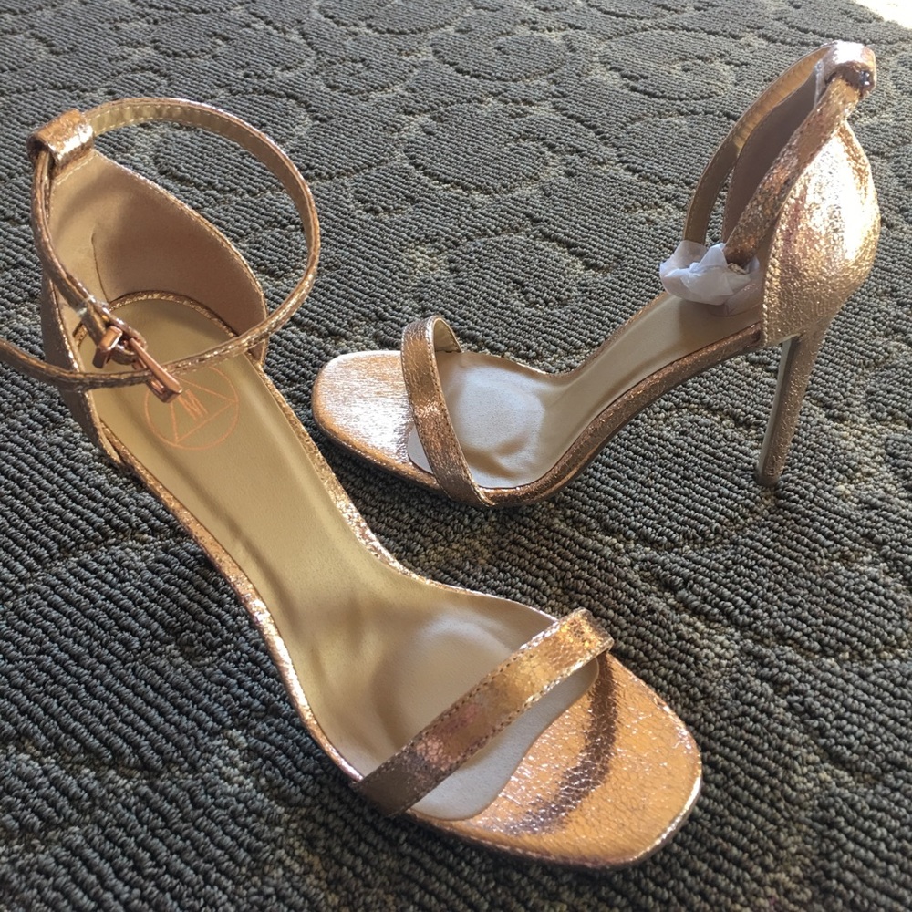 Barely There Ankle Strap Sandals