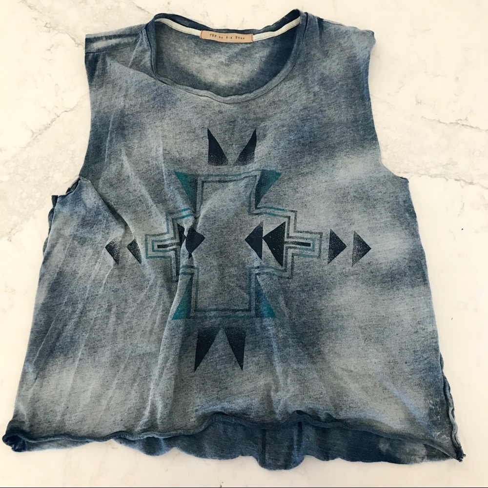 Big Star Muscle Crop Tank