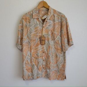 Tommy Bahama silk button up shirt