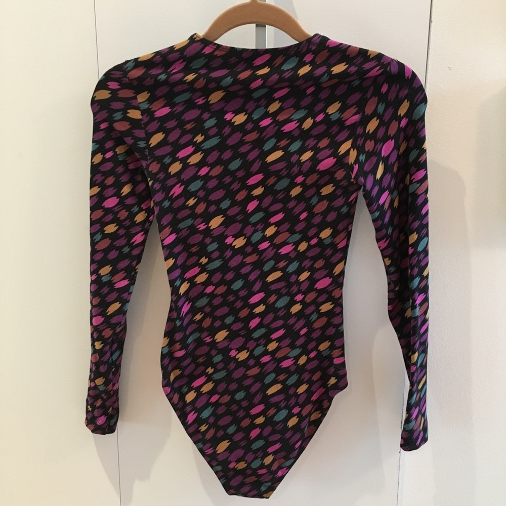 American Apparel Long Sleeve Body Suit XS