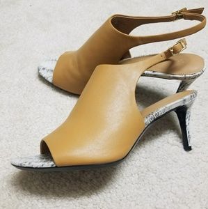Calvin Klein Camel Pumps