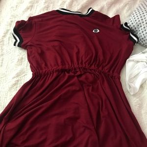 VALFRE  RED DRESS eye heart you dress