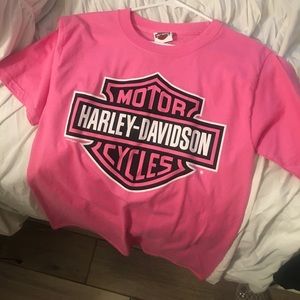 Pink Harley Davidson t shirt 🎀