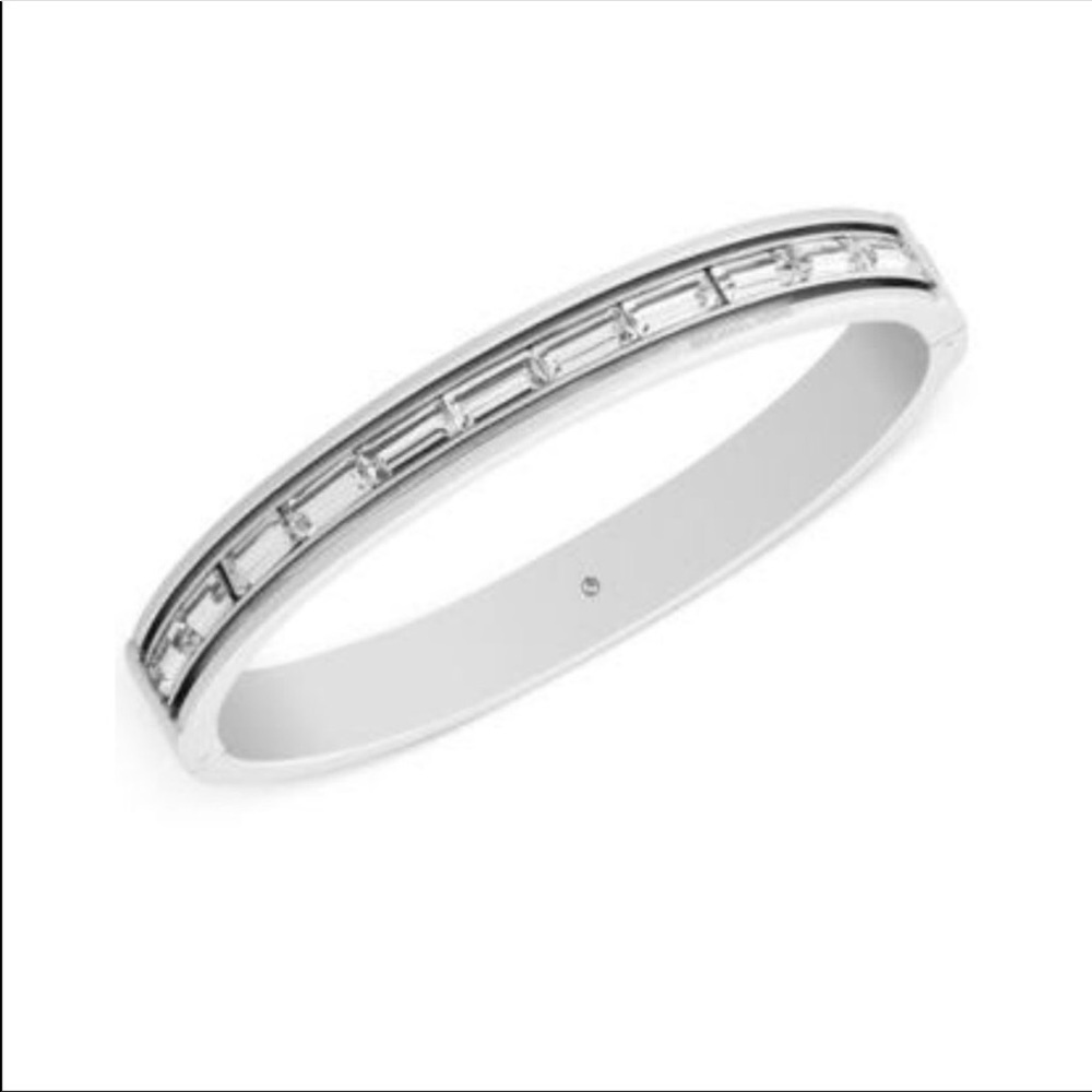 Michael Kors silver bangle bracelet