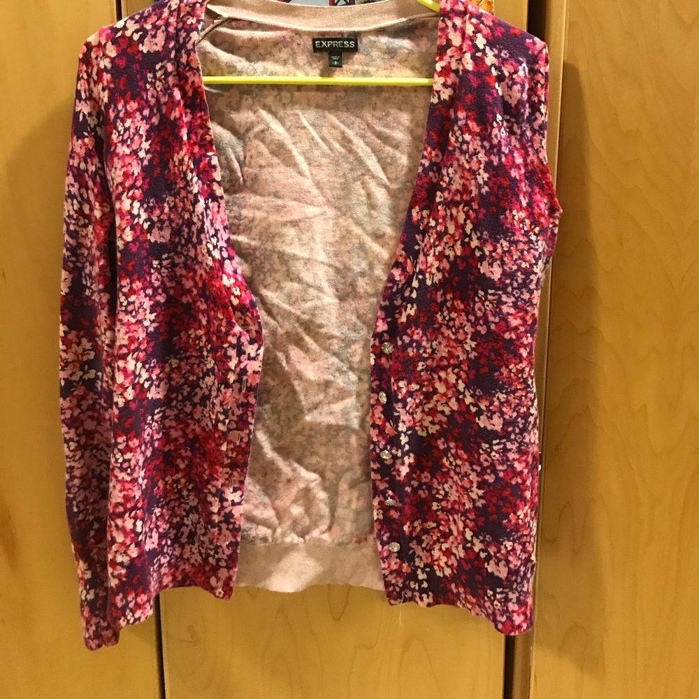 Floral Express Cardigan