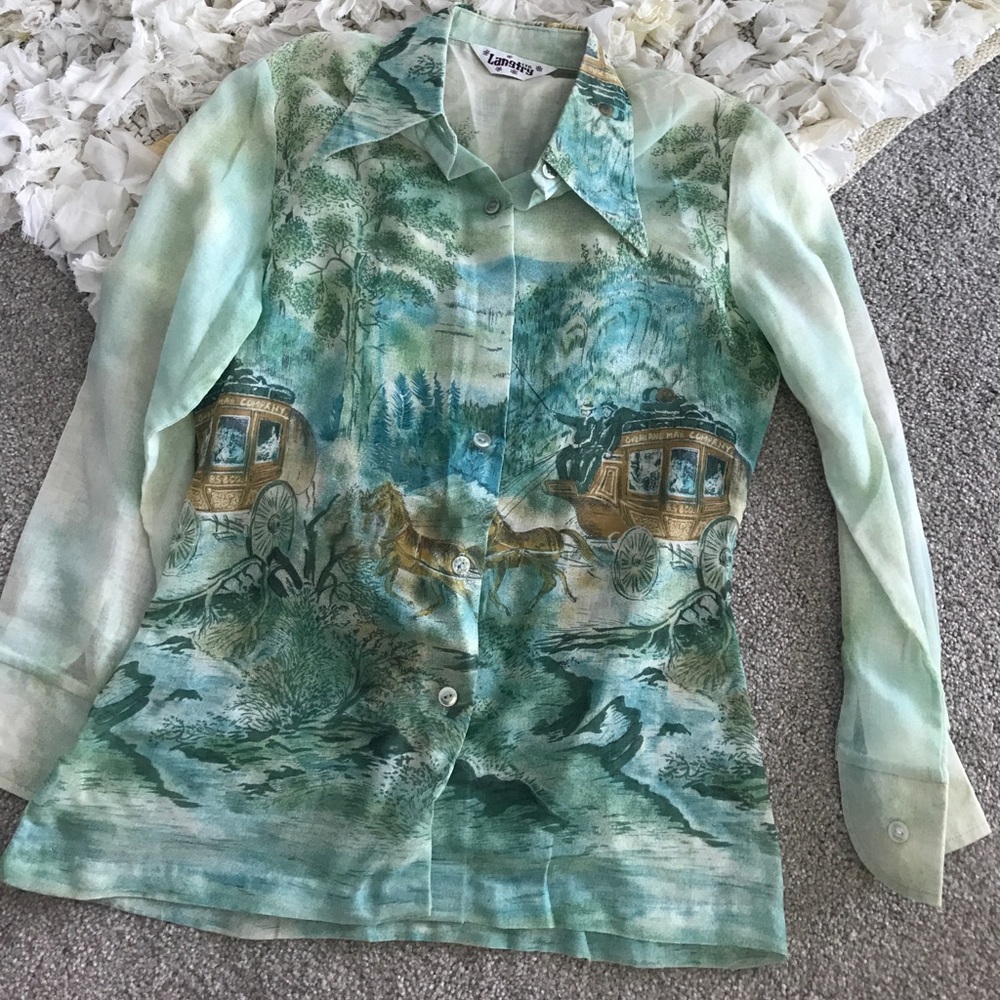 Vintage button down