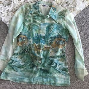 Vintage button down