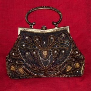 vintage 1920's flapper handbag