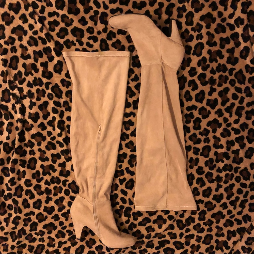 Over the Knee Heel Boots