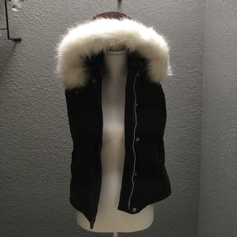 GAP Corduroy Hooded Vest