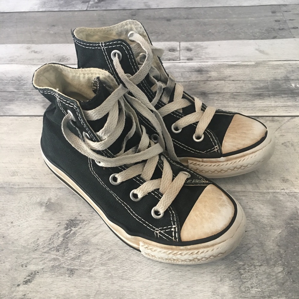 Converse All Star High-Top Shoes - Black Size 11