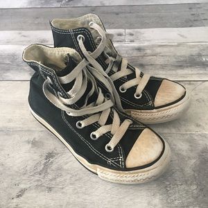 Converse All Star High-Top Shoes - Black Size 11
