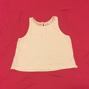 Aeropostale Crochet Crop Top