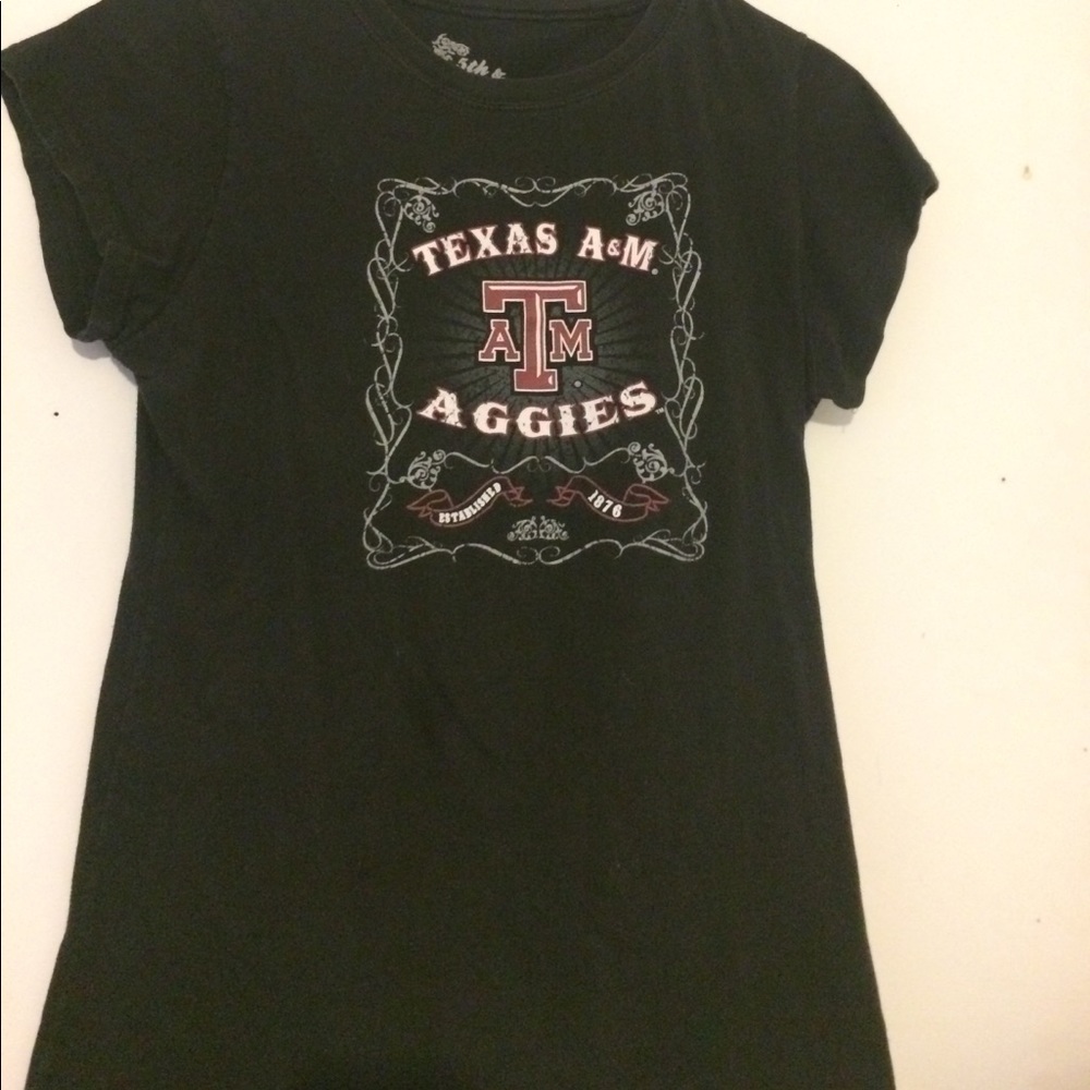 College t shirt