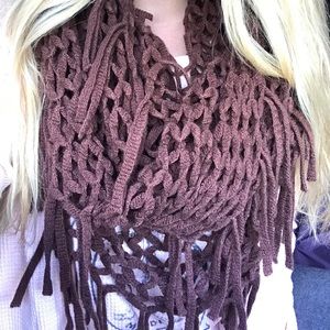 Chunky Knit Infinity Scarf