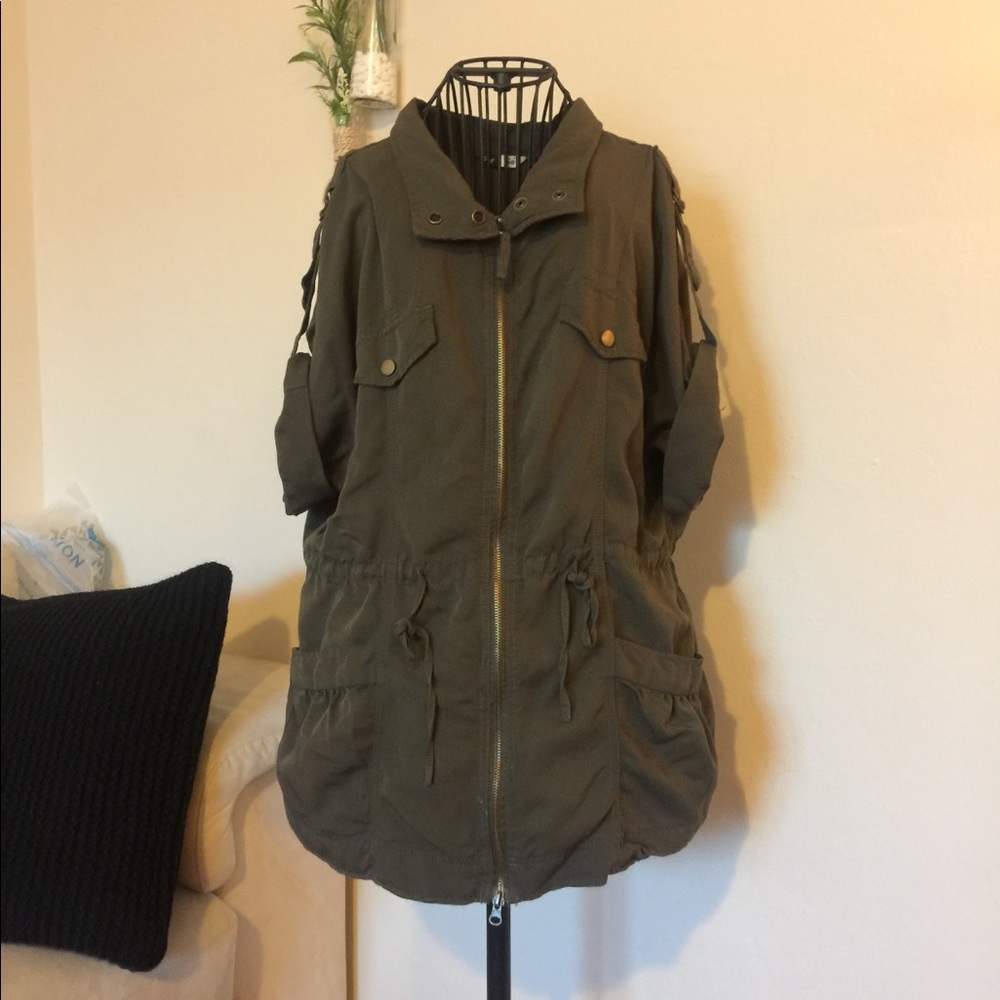 Olive army style jacket