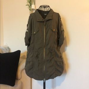 Olive army style jacket
