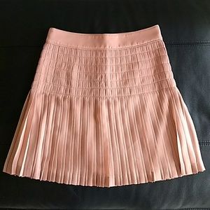 J. Crew Pleated Lattice Skirt Size 0