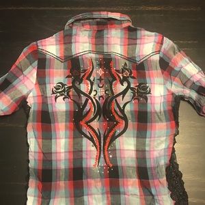 Roar women's button up