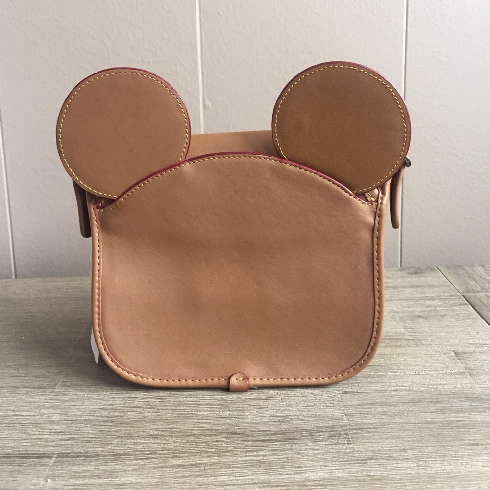 Coach x Disney Collab Saddle Bag