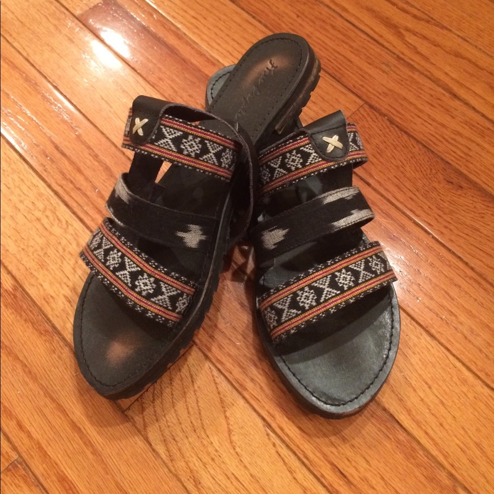 Free People Leather Sandals